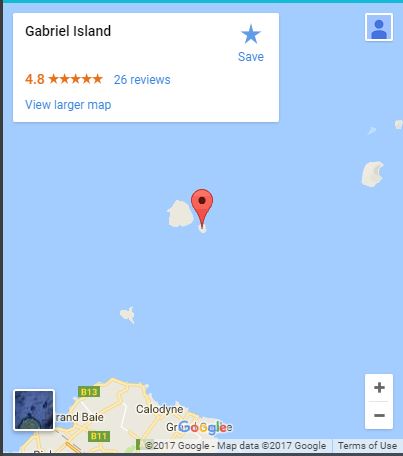 Gabriel Island Mauritius