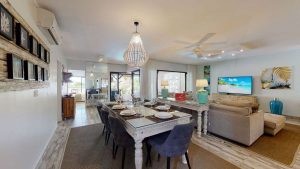 Bel Azur Penthouse Living & Dining Area
