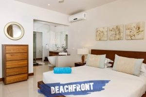 Leora beachfront Apartments bedroom view