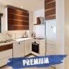 Leora beachfront Premium Apartments Kitchen