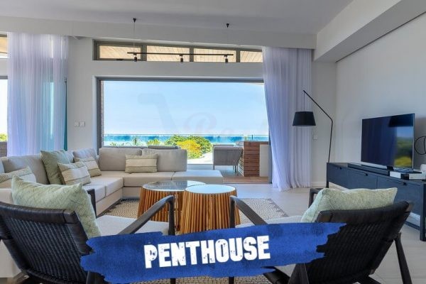 Manta Cove Luxury beachfront Apartments Mauritius Penthouse Sofa