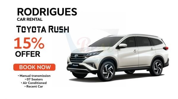 Rodrigues Car Rental Toyota Rush