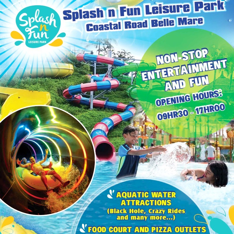 Splash n Fun Leisure waterpark belle mare