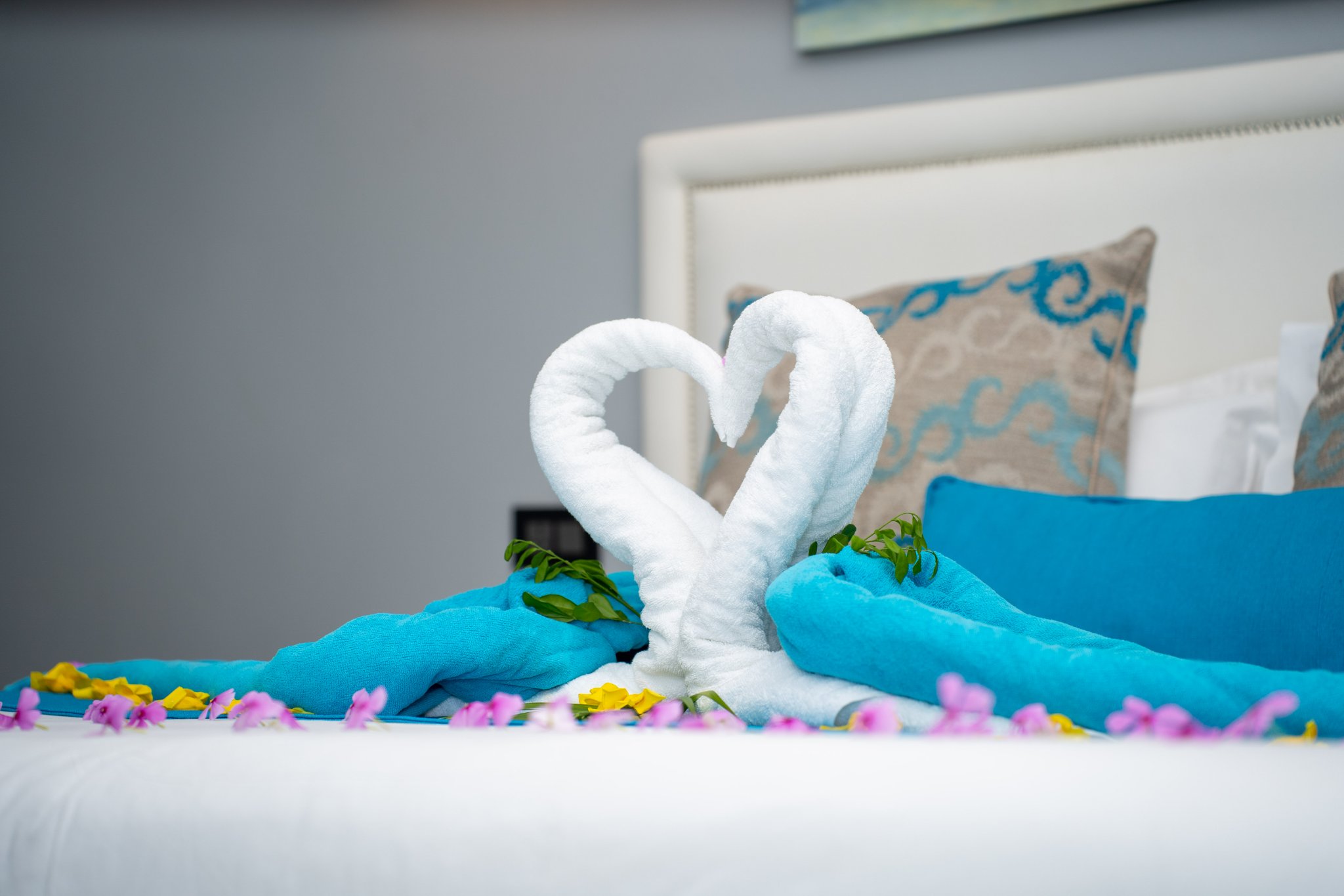 Azur Paradise bed deco