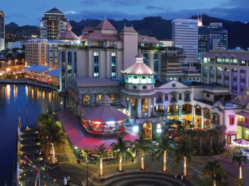 Labourdonnais waterfront hotel view