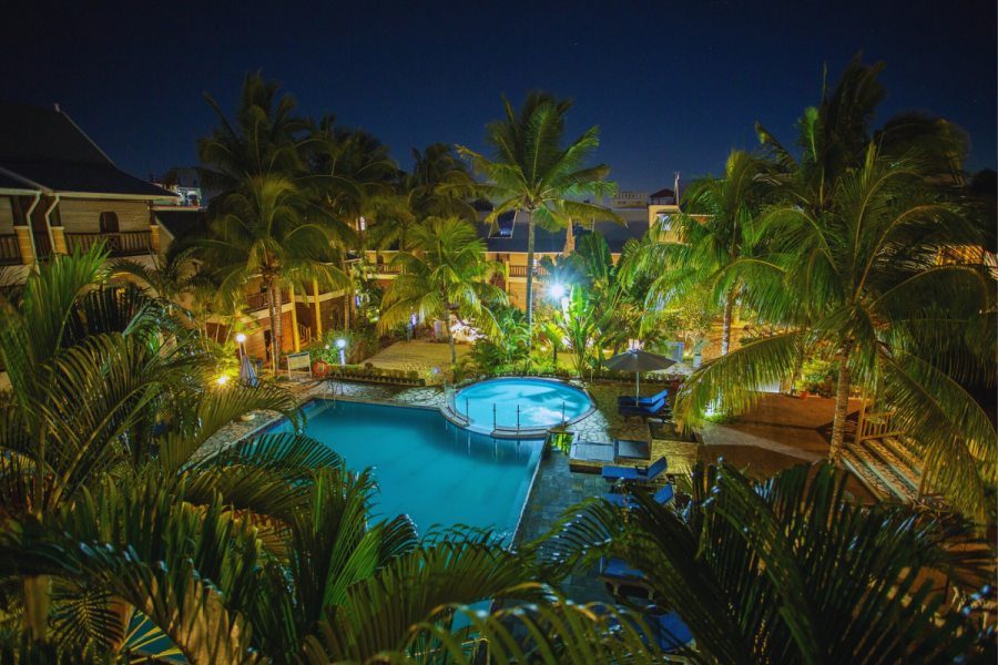 Le Palmiste Resort view