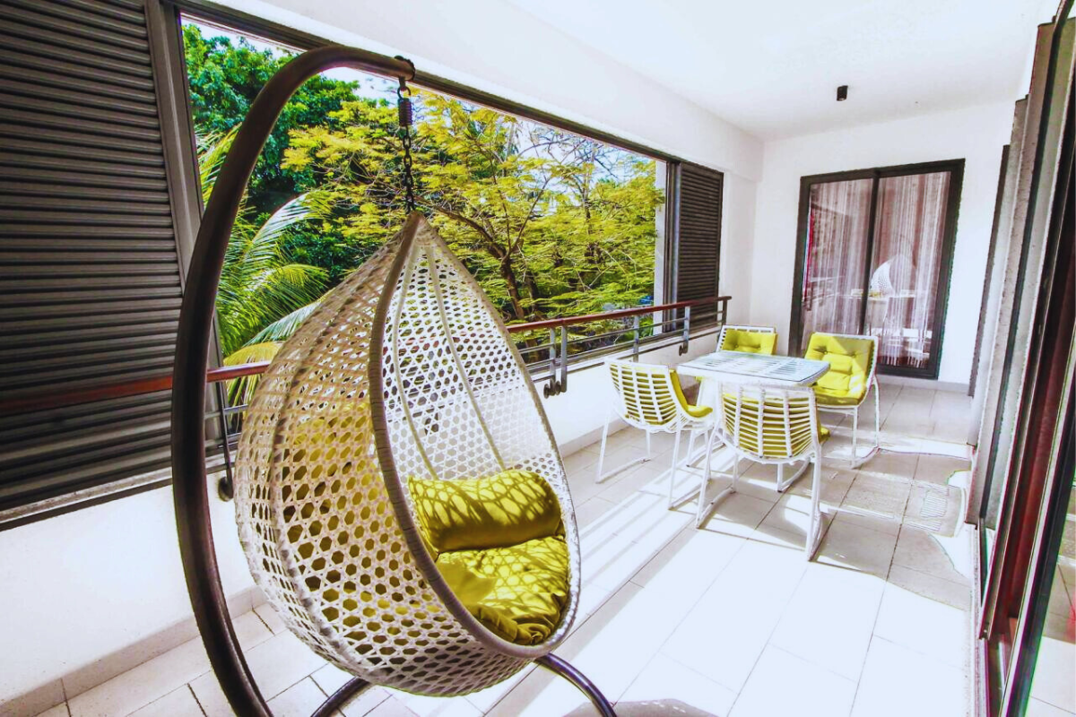 Nitzana Residences Three Bedroom Apartment balcony