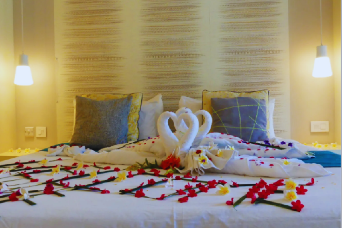 Deluxe Room bed