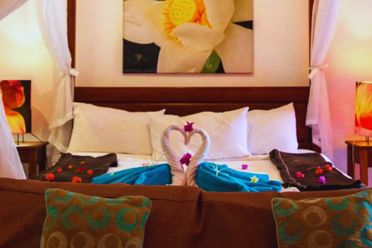 Flowers of paradise family room