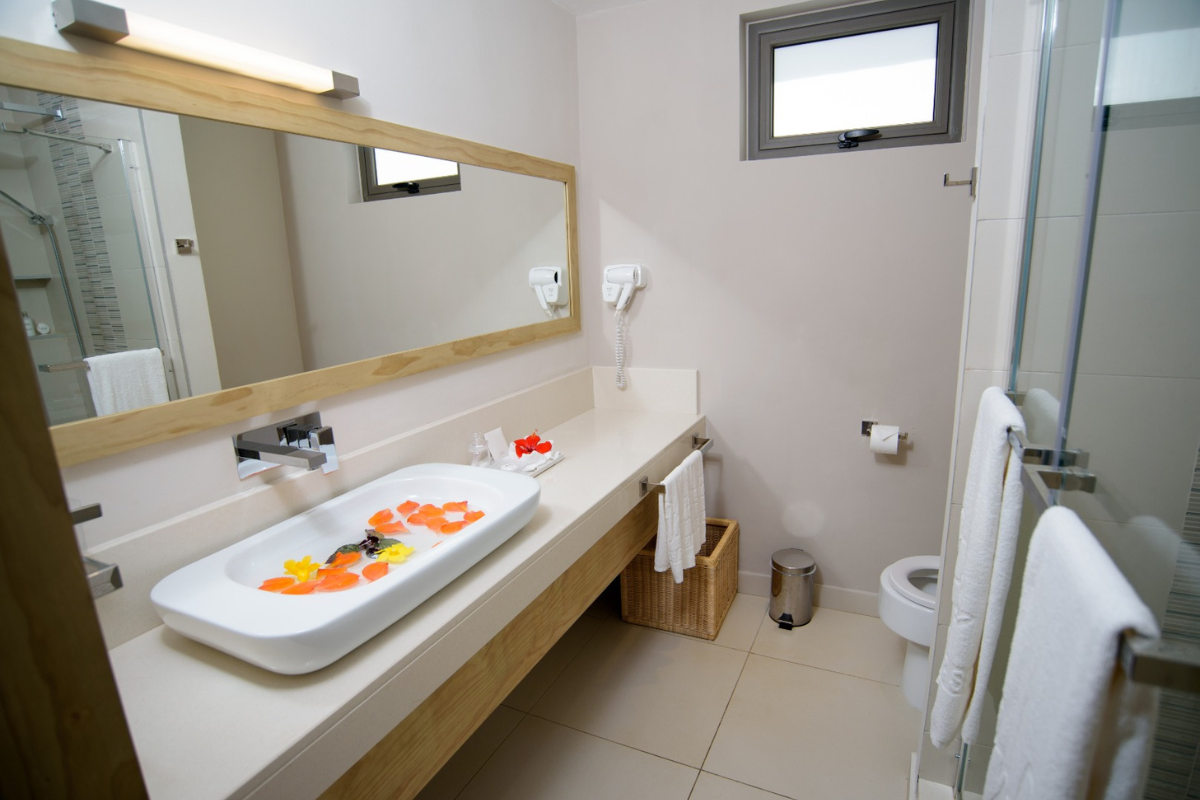 Superior Room's washroom