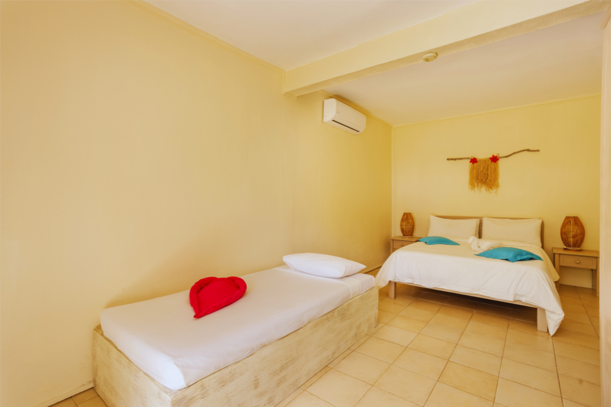 Garden view room