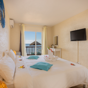 Sea View Room bed