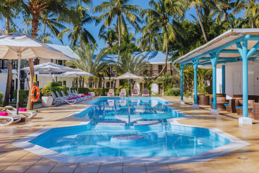Cocotier Hotel swimming Pool