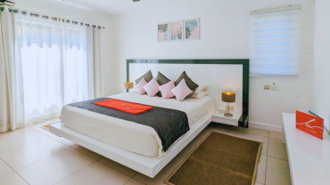 corail bleu 3 bedroom villa bed