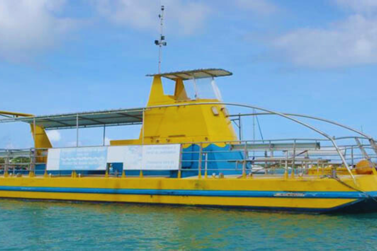 semi-submarine view