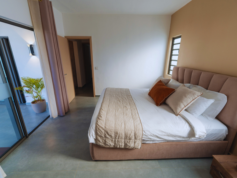 Nilaya villa master bedroom