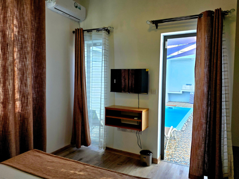 Wave Rock villa bedroom