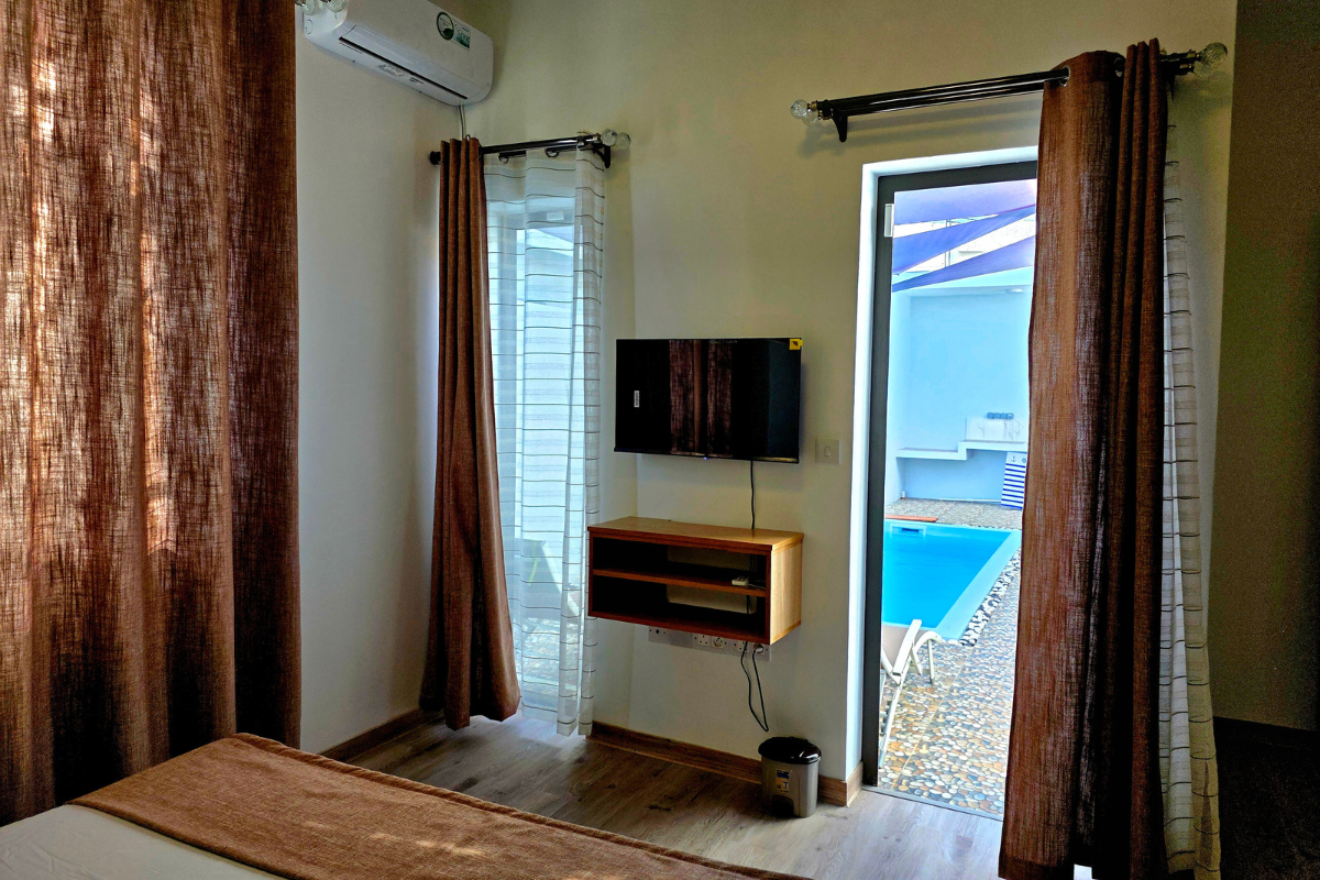 Wave Rock villa bedroom