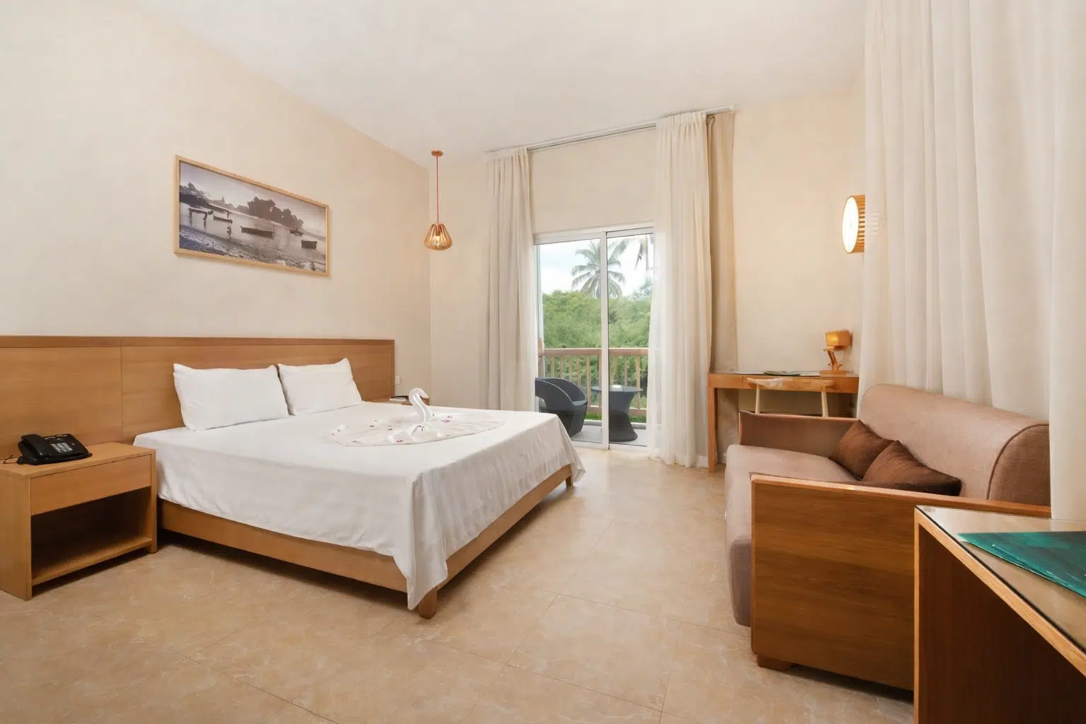 Le palmiste Hotel standard anthurium