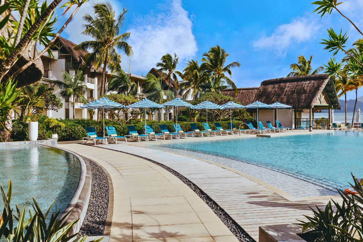 Preskil Island Resort near the pool